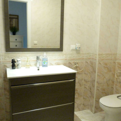 Antes da renovação de uma casa de banho