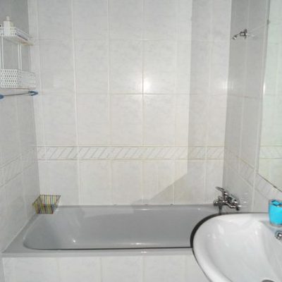Antes da remodelação de uma casa de banho