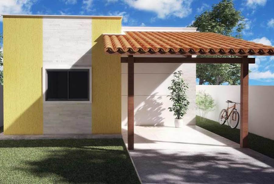 Cobertura de garagem em telha