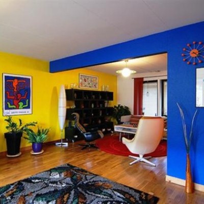 Paredes de cores fortes