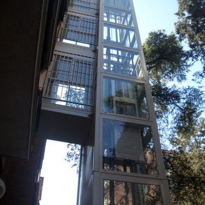 Elevador em vidro