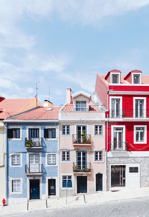 Construção de prédios tradicionais