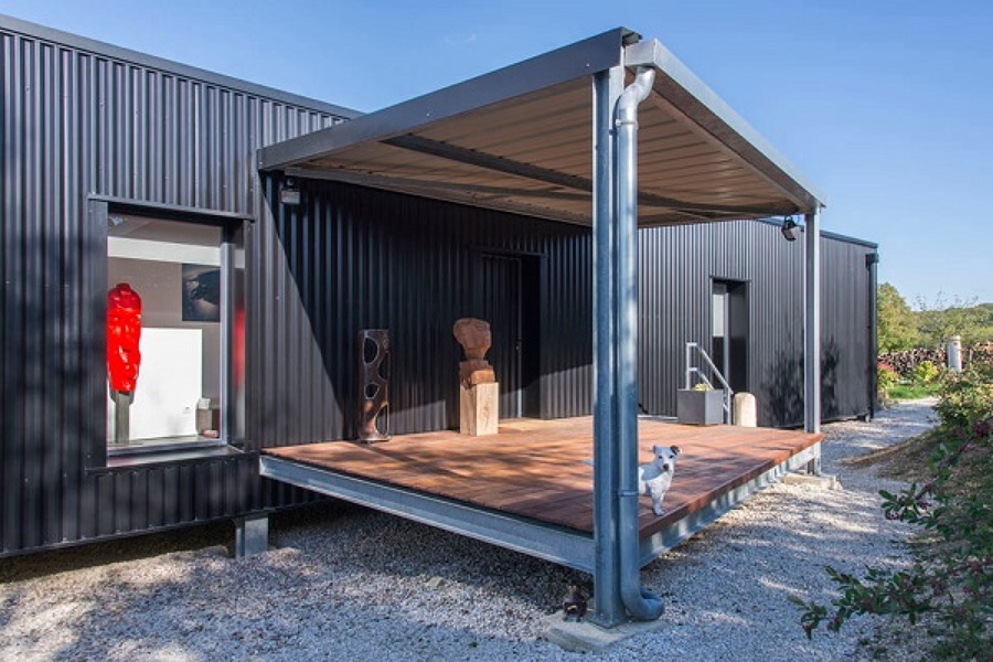 Isolamento térmico em construções modulares