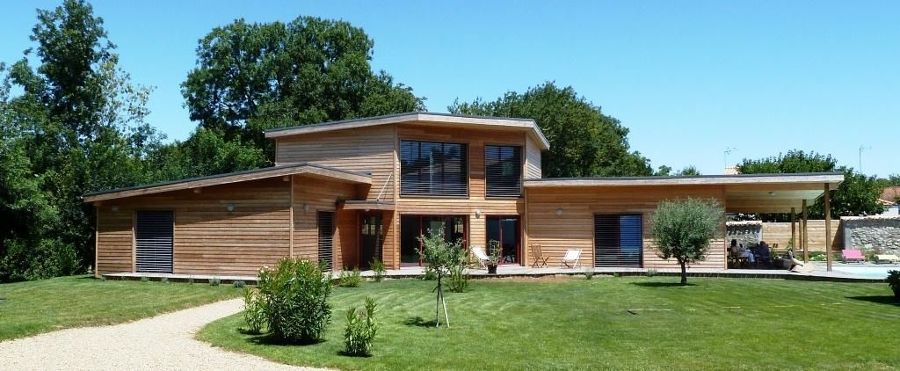 Construção de casas com madeira