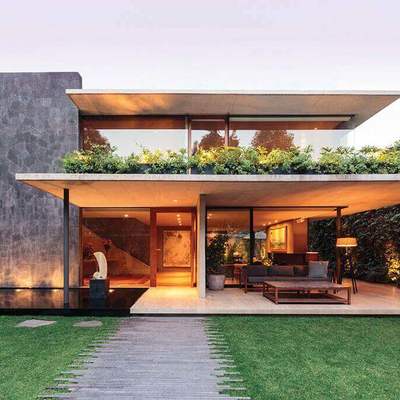 Misture diferentes materiais na construção da casa