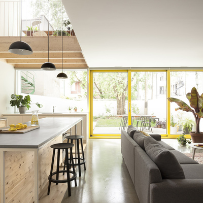 O open concept característico da arquitetura moderna