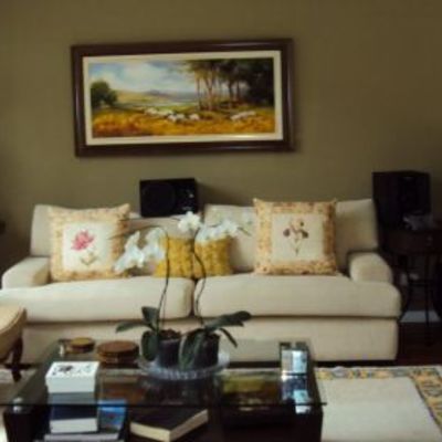 Sala antes da remodelação