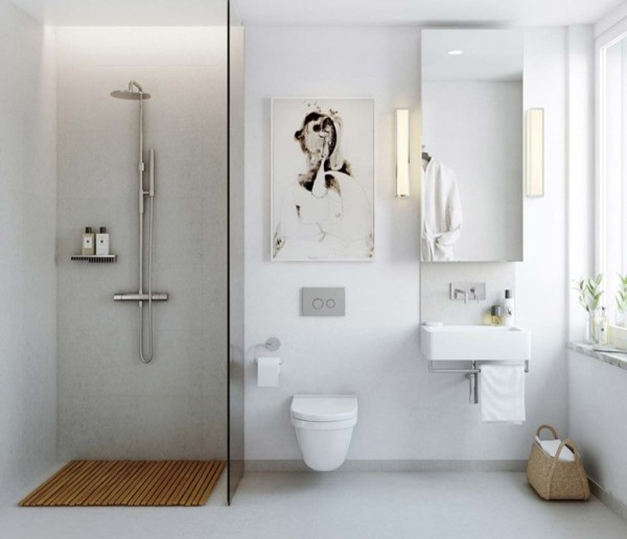 Remodelação casa de banho estilo simples