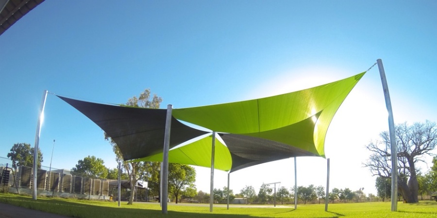 Toldo tensionado