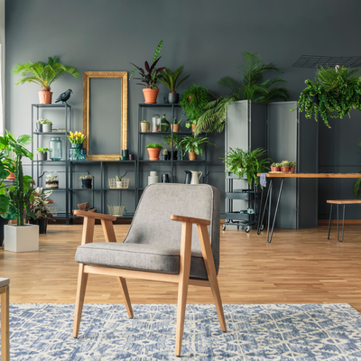 Jardim interior