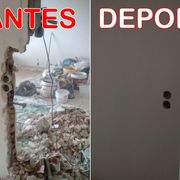 Trabalho de pedreiro e estuques