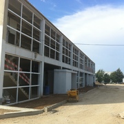 Construção de armazém - Caixilharias