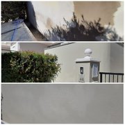 Reparação parede exterior de piscina