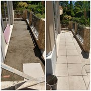 Remodelação de pátio e varanda