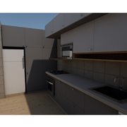 Vista 3D de Opção Final