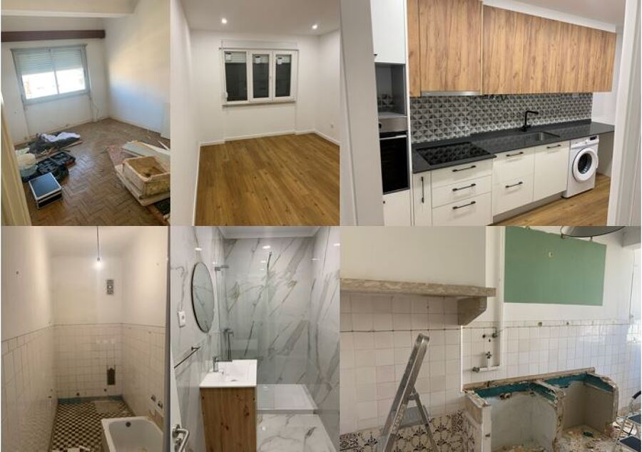 Remodelação integral de Apartamento Paio Pires