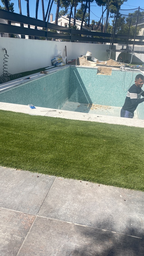 Remodelação de piscina