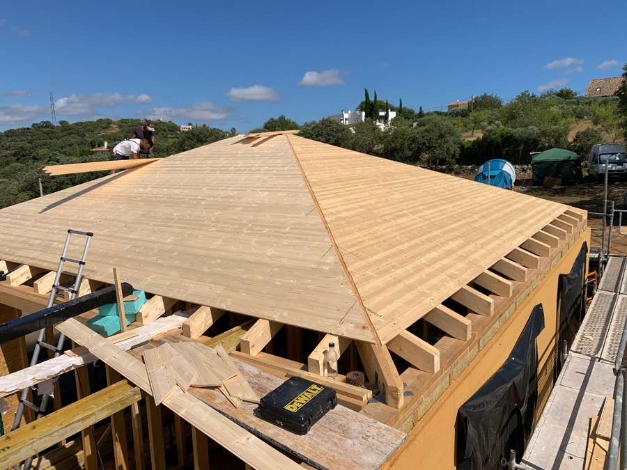 Telhado Obra São Brás de Alportel
