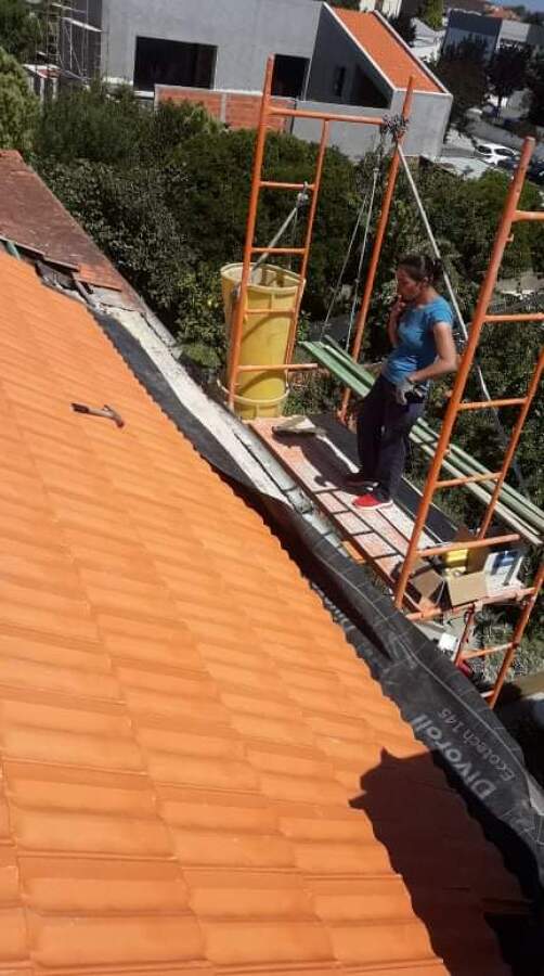Telhado novo