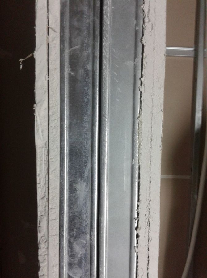 Parede dupla de gesso cartonado