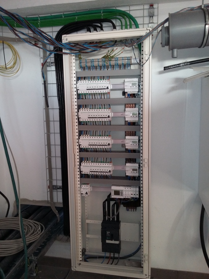 aspeto de quadro electrico