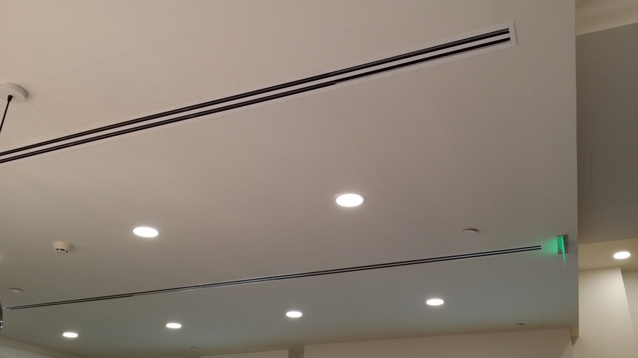 Unidade de conduta - difusor linear 2 vias