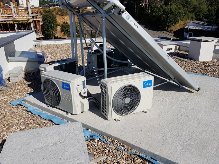 Unidades exteriores (cobertura de moradia)