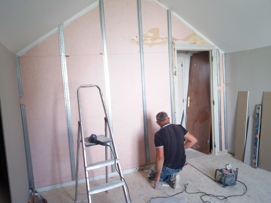 revestimento com pladur