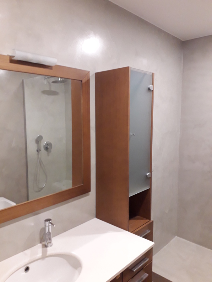 Casa de banho - microcimento