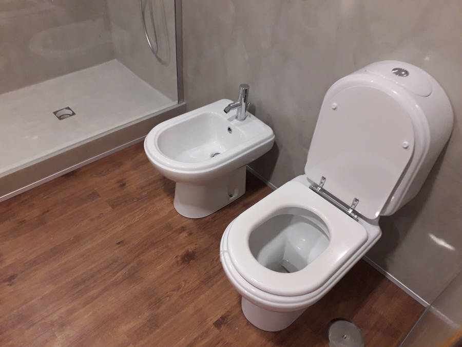 Casa de banho - microcimento