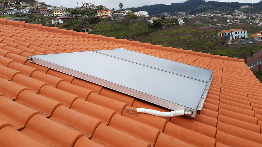 Sistema Solar Circulação Forçada