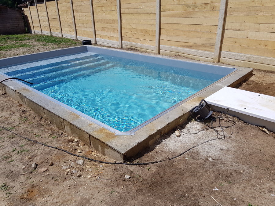 Construção de Piscina