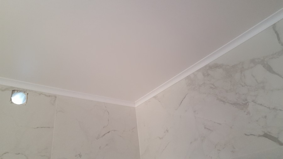 Colocação de Pladur no Teto com Moldura