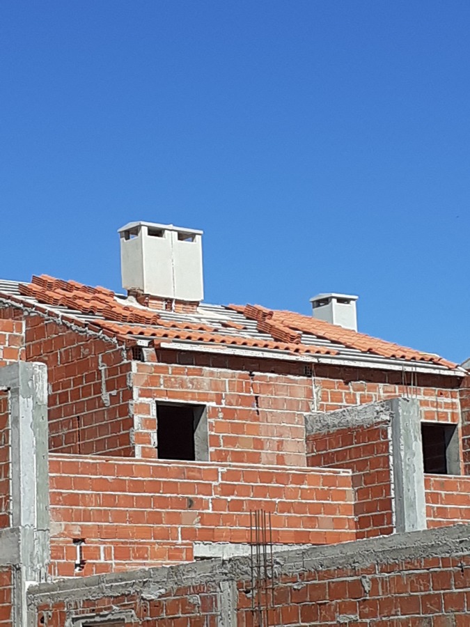 Colocaçao de telhados