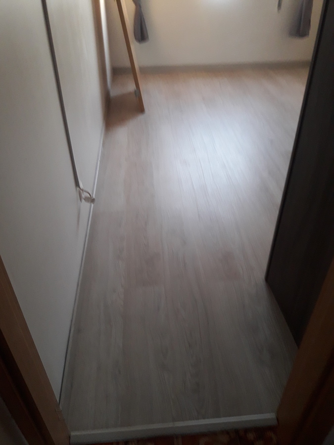 Piso flutuante.