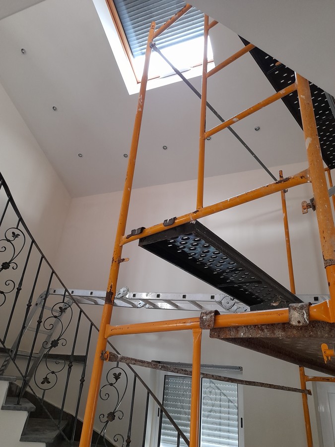 Aplicação de led