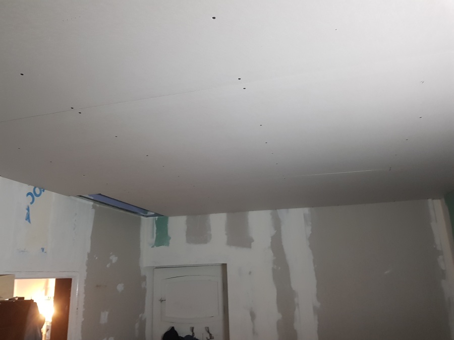 Isolamento de parede com placas de pladur