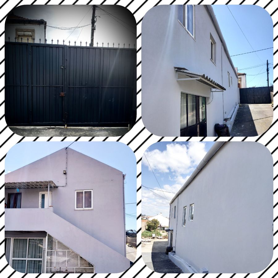 Fachada de casa e portão