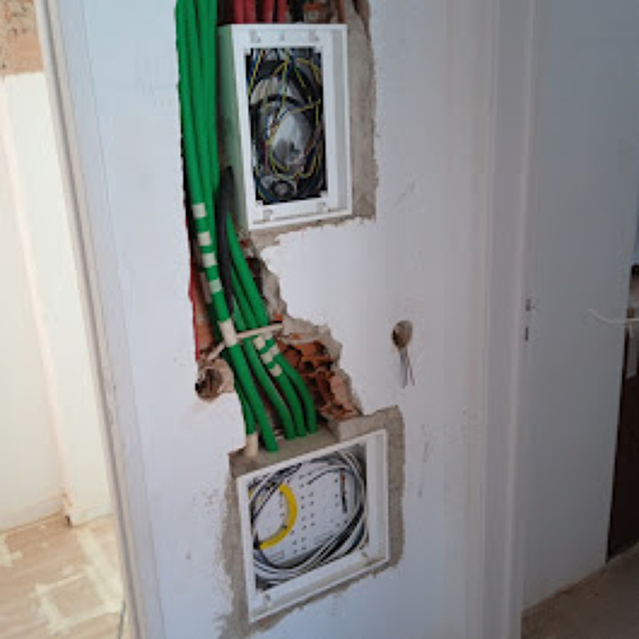 montagem guadro eletrico e quadro ited