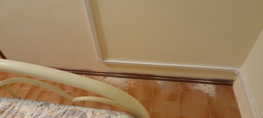 Instalação de calha