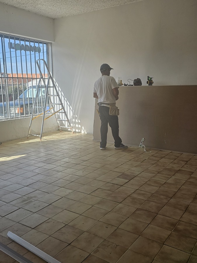 Aplicação de Pladur