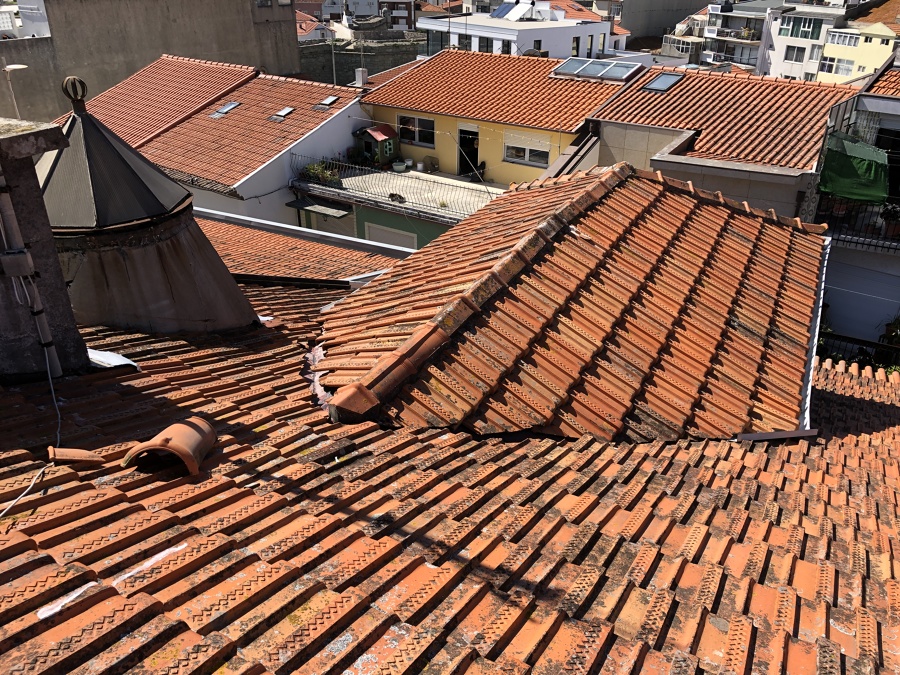 Lavagem de telhados