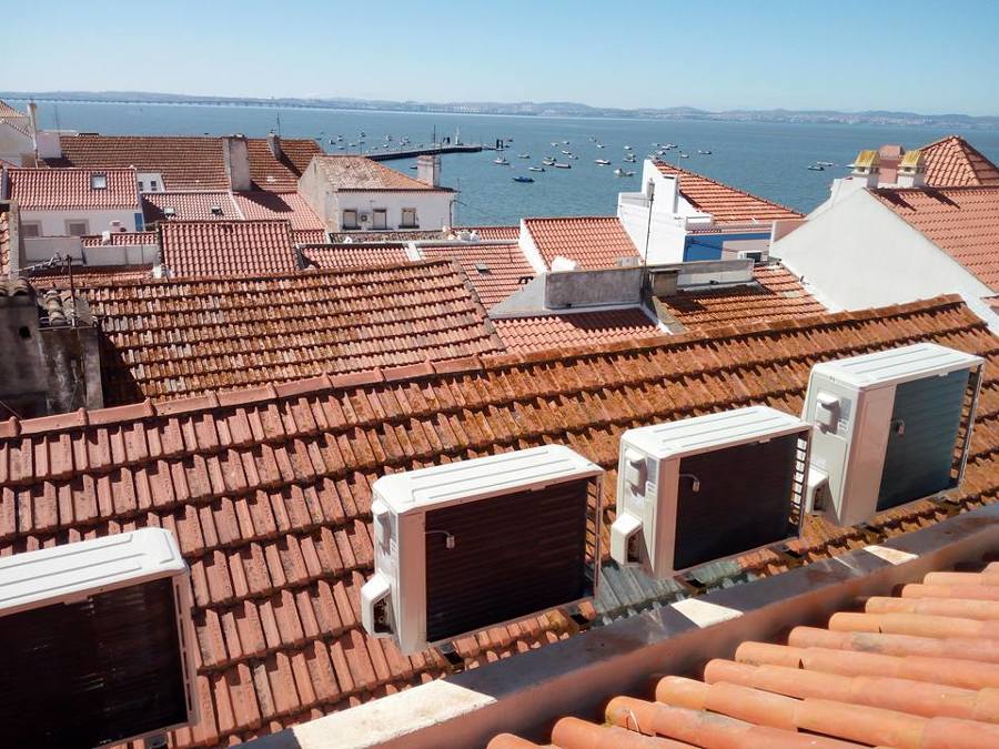 Instalação Exterior no telhado