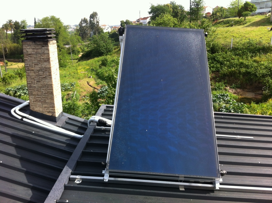 Painel Solar termico para AQS