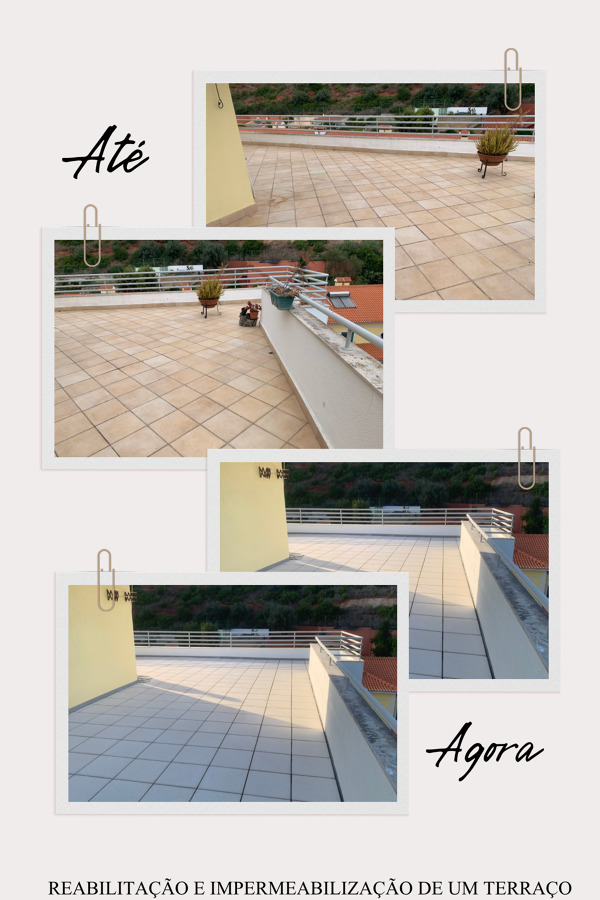 Reabilitação e impermeabilização de um terraço