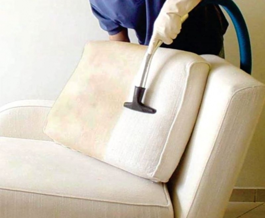 Limpeza de sofás