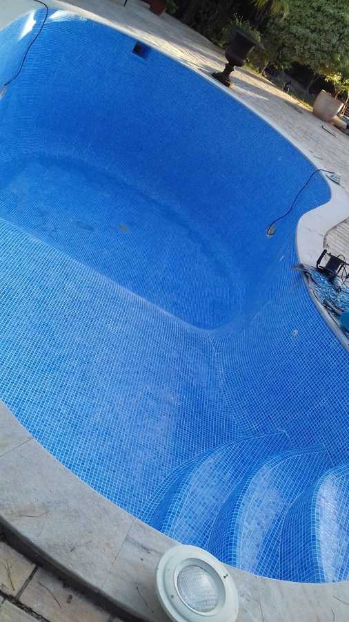 Construção de piscina