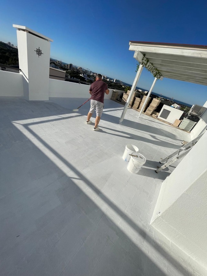 Pintura de terraço externo