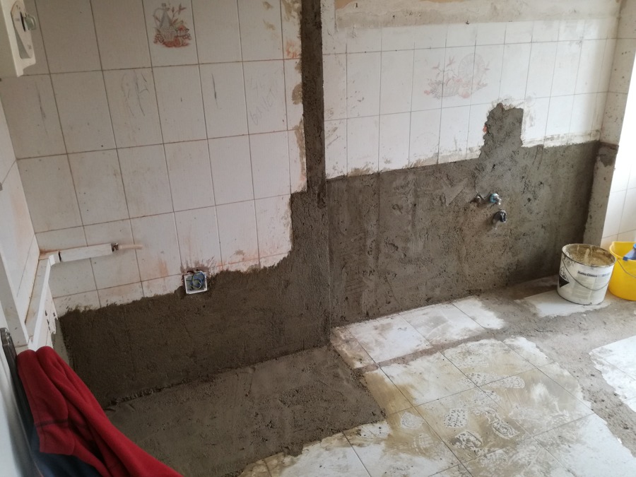 Cozinha em remodelação
