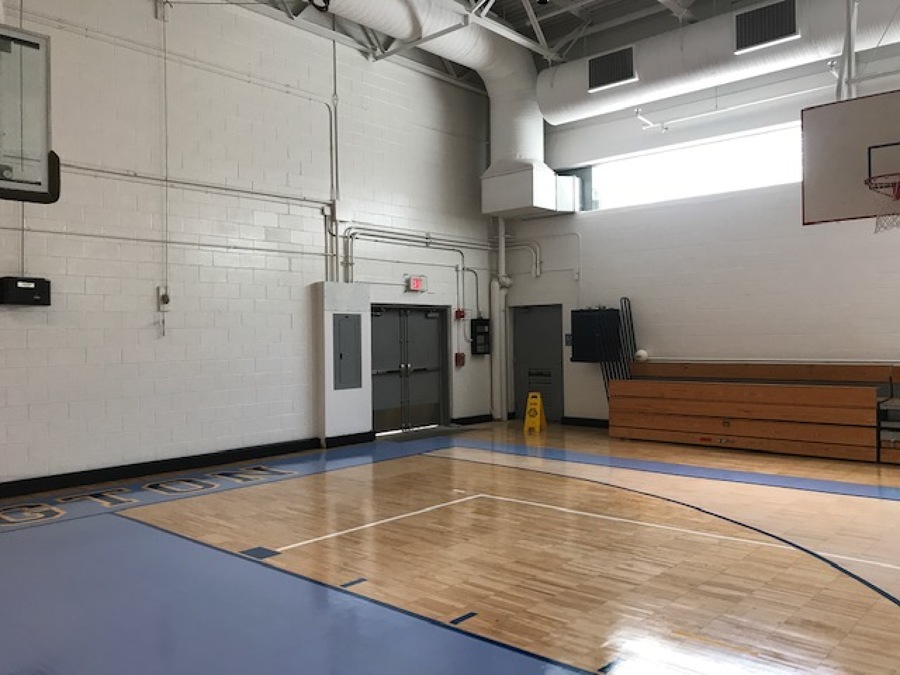 Ginasio de esportes da escola